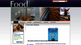 What Foodnz.co.nz website looked like in 2020 (4 years ago)