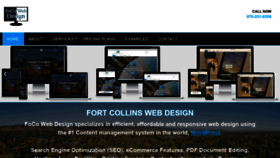 What Focowebdesign.com website looked like in 2020 (4 years ago)