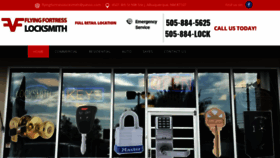 What Flyingfortresslocksmith.com website looked like in 2020 (4 years ago)