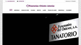 What Funerariasdeloriente.com website looked like in 2020 (4 years ago)