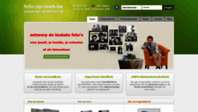 What Foto-op-doek.be website looked like in 2020 (4 years ago)