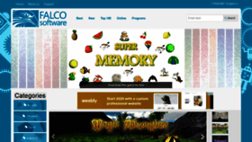 What Falcoware.com website looked like in 2020 (4 years ago)