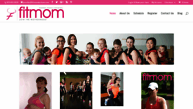 What Fitmomdurham.com website looked like in 2020 (4 years ago)
