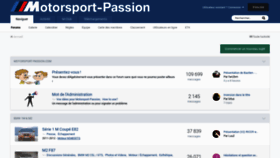 What Forum.motorsport-passion.com website looked like in 2020 (4 years ago)