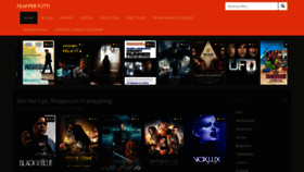 What Filmpertutti.mobi website looked like in 2020 (4 years ago)