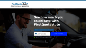 What Firstquoteauto.com website looked like in 2020 (4 years ago)