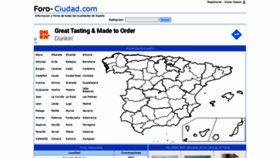 What Foro-ciudad.com website looked like in 2020 (4 years ago)
