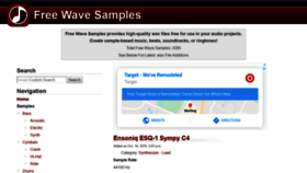 What Freewavesamples.com website looked like in 2020 (4 years ago)