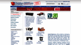 What Furnituredepot.com website looked like in 2020 (4 years ago)