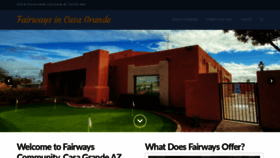 What Fairwaysaz.com website looked like in 2020 (4 years ago)