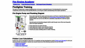 What Fireengineacademy.com website looked like in 2020 (4 years ago)
