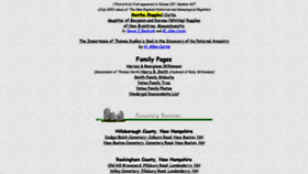 What Familypage.org website looked like in 2020 (4 years ago)
