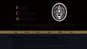 What Fcaschool.org website looked like in 2020 (4 years ago)