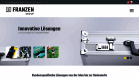 What Franzen-gruppe.com website looked like in 2020 (4 years ago)