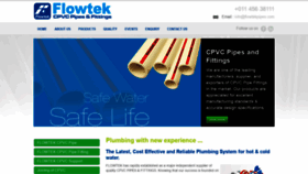 What Flowtekpipes.com website looked like in 2020 (4 years ago)