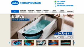 What Fibrapiscinas.co website looked like in 2020 (4 years ago)