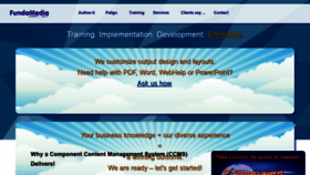 What Fundamedia.com website looked like in 2020 (4 years ago)