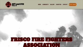 What Friscofirefighters.org website looked like in 2020 (4 years ago)