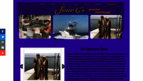 What Fourcsfishingmontauk.com website looked like in 2020 (4 years ago)