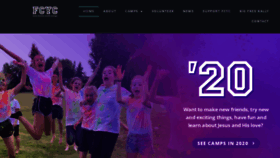 What Freechurchyouthcamps.org website looked like in 2020 (4 years ago)