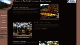 What Fairfieldfarms.net website looked like in 2020 (6 years ago)