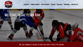 What Flynnrink.com website looked like in 2020 (4 years ago)