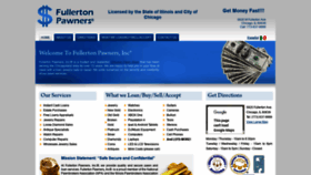What Fullertonpawners.com website looked like in 2020 (4 years ago)