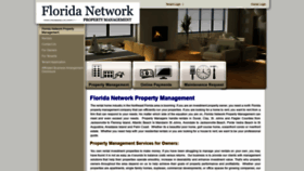 What Floridanetworkpropertymanagement.com website looked like in 2020 (4 years ago)