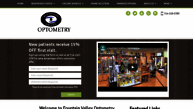 What Fountainvalleyoptometry.com website looked like in 2020 (4 years ago)