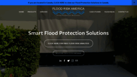 What Floodriskamerica.com website looked like in 2020 (4 years ago)