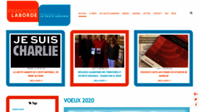 What Francoiselaborde.fr website looked like in 2020 (4 years ago)
