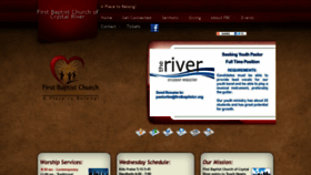 What Firstbaptistcr.org website looked like in 2020 (4 years ago)