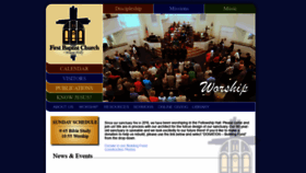 What Fbcmountholly.org website looked like in 2020 (4 years ago)