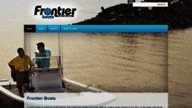 What Frontierboats.com website looked like in 2020 (4 years ago)