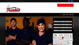 What Fountainautocenter.com website looked like in 2020 (4 years ago)
