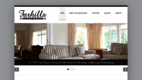 What Farhillsguesthouse.co.za website looked like in 2020 (4 years ago)