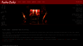 What Fushudaiko.org website looked like in 2020 (4 years ago)