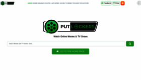 What Free-putlockers.com website looked like in 2020 (4 years ago)