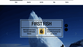What Firstfish.ca website looked like in 2020 (4 years ago)