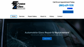What Fentonglass.com website looked like in 2020 (4 years ago)