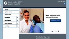 What Familydentistinmarlton.com website looked like in 2020 (4 years ago)