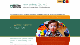 What Fortwayneinpediatricdentist.com website looked like in 2020 (4 years ago)