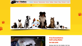 What Fur-to-feathers.com website looked like in 2020 (4 years ago)
