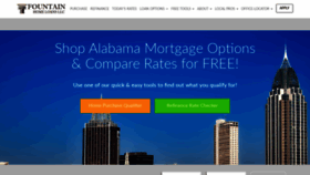 What Fountainhomeloans.com website looked like in 2020 (4 years ago)