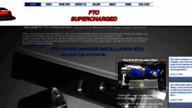 What Ftosupercharged.com website looked like in 2020 (4 years ago)