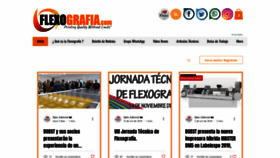 What Flexografia.com website looked like in 2020 (4 years ago)