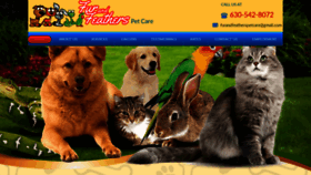 What Furandfeatherspetcare.com website looked like in 2020 (4 years ago)