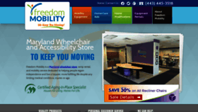 What Freedommobilitysolutions.com website looked like in 2020 (4 years ago)