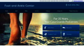 What Footandanklecg.com website looked like in 2020 (4 years ago)