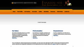 What Fankhauserllc.com website looked like in 2020 (4 years ago)